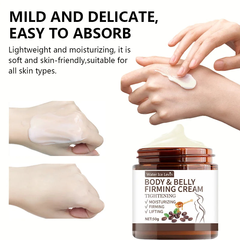 Abdominal Control Firming Cream - 60g, Deep Moisturizing and Hydrating with Plant Extracts, Alcohol-Free, Suitable for All Skin Types, Fragrance-Free, Enhances Skin Elasticity Qme