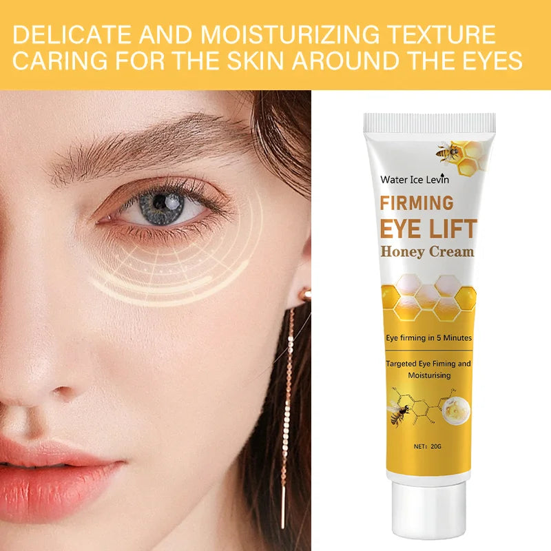 Honey Eye Cream lightens dark circles, firming skin Instant Eye Repair Essence Eye Beauty treatment Qme