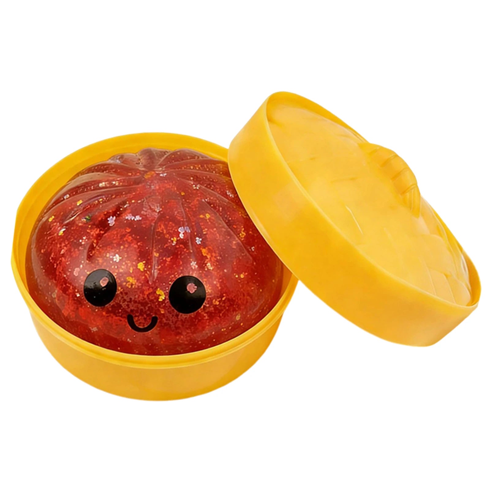 New 43 Styles Glitter Dumpling Glitter Dumpling Squishy with Box Dumplings Sensory Squeeze Toy for Stress Relief Anti-Anxiety Qme Style 2