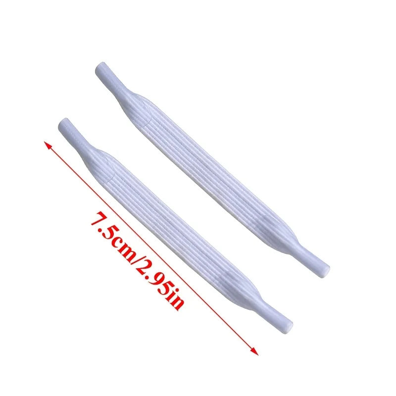 14 nylon knotless shoelaces with elastic shoelaces for children, adults, creative lazy people, no need to tie shoelaces Qme
