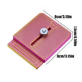 Edge Trimming Guide Anti-slip Precision Portable Adjustable DIY Wrap Qme Pink China Mainland