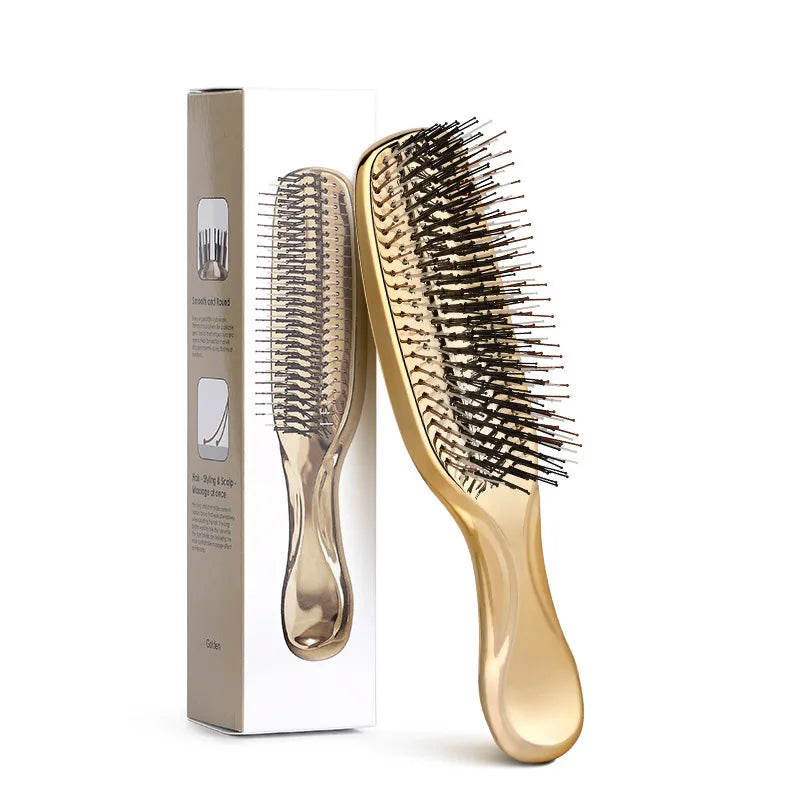 Japanese Premium Head Massager Scalp Brush Hair Shampoo Wet Plastic Qme Gold China Mainland
