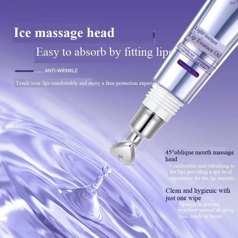 Instant Lip Plumping Essential Oil Nourishing Antiwrinkle Moisturising Sexy Lip Care Ultimate Plumping Lip Gloss Serum Cosmetics Qme