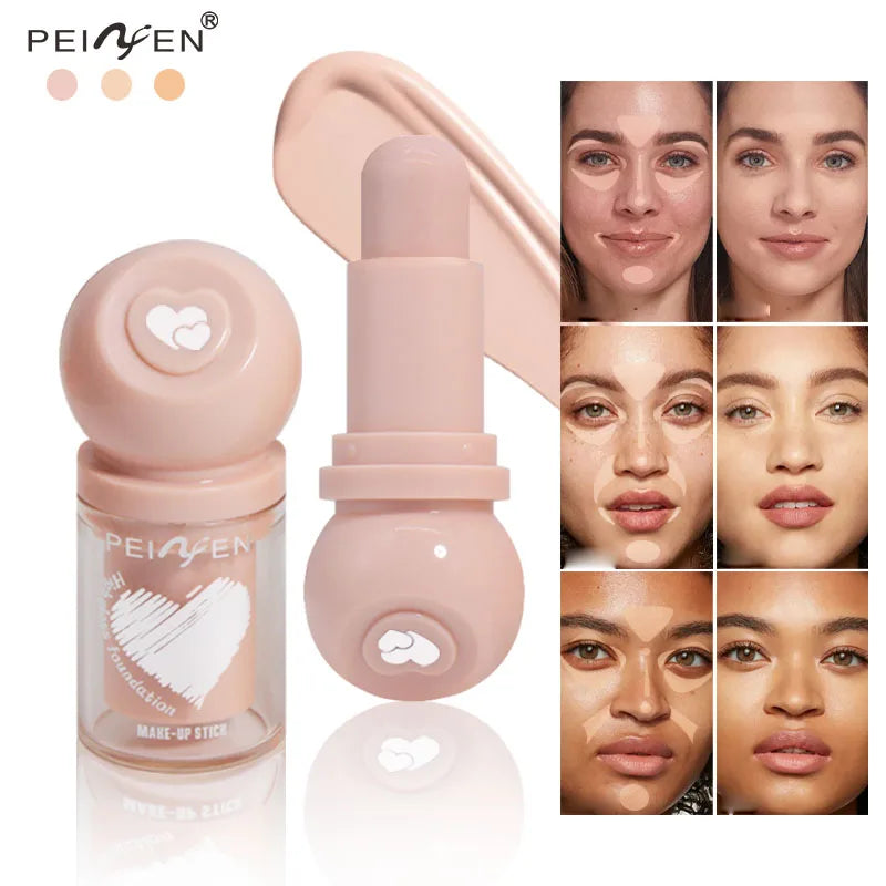 Gloss Foundation Make-up Makeup Stick Moisturizing Long-term Coverage Qme