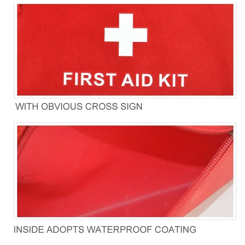 Emergency Medical Treatment For Family Or Travel, 14 Items/Set Portable Outdoor Waterproof First Aid Kit Qme
