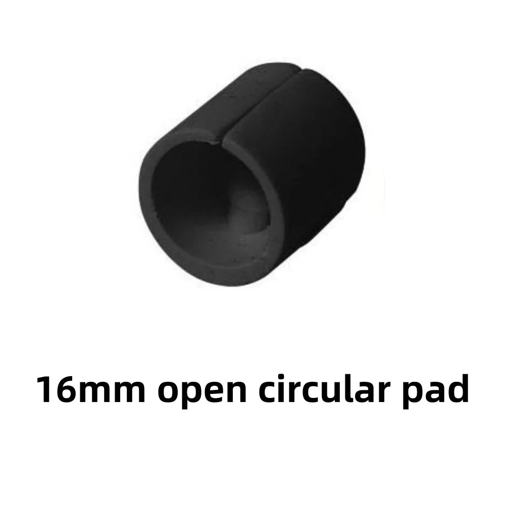 10/24PCS Plastic Opening U-shaped Foot Pad Cushion Table and Chair Furniture Anti Slip and Wear-resistant Foot Protection Cover Qme 16mm-circular 10pcs