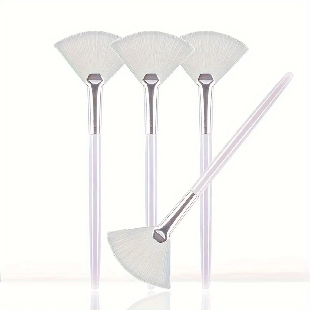 DIY Soft Fan Brush Face Mask Brushes Silicone Applicator Glycolic Qme