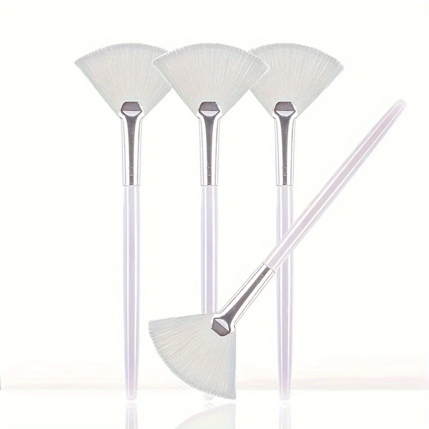 DIY Soft Fan Brush Face Mask Brushes Silicone Applicator Glycolic Qme