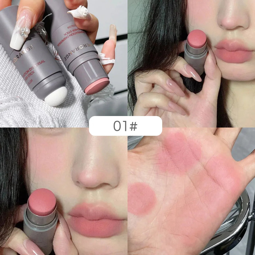 HERORANGE Inspired Diffused Matte Blush Stick Single Natural Rosy Qme HR532-01