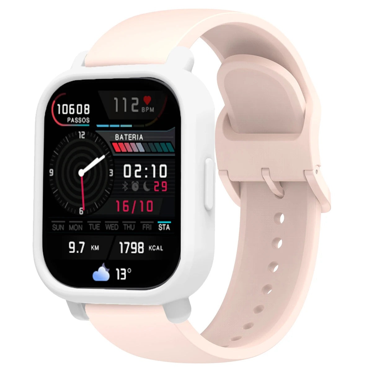 Silicone Case Strap Redmi Watch 5 Lite Active Repacement Bracelet