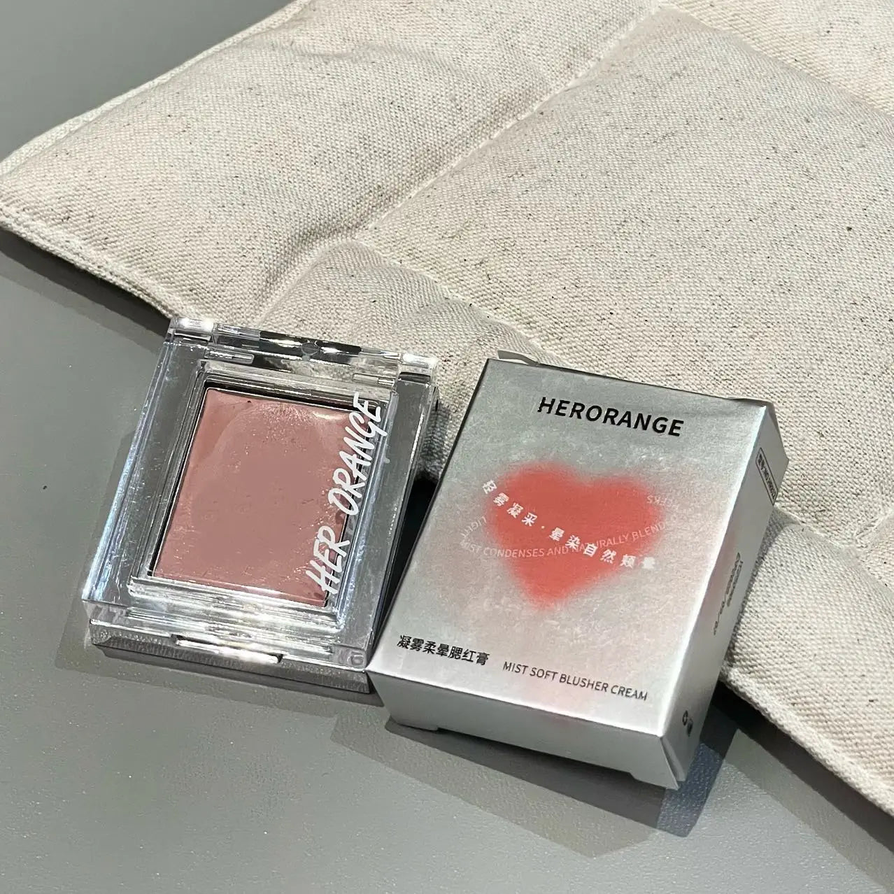 HERORANGE Jelly Cheek Contour Tint Creamy Matte Blusher Long Lasting Qme