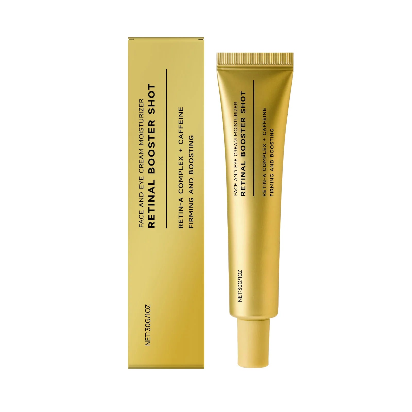 Retinol Firming Cream with Caffeine Tighten Skin Elasticity Strengthened Barrier Protection Rejuvenate Shrinks Pores Brighten Qme 30g Boxed