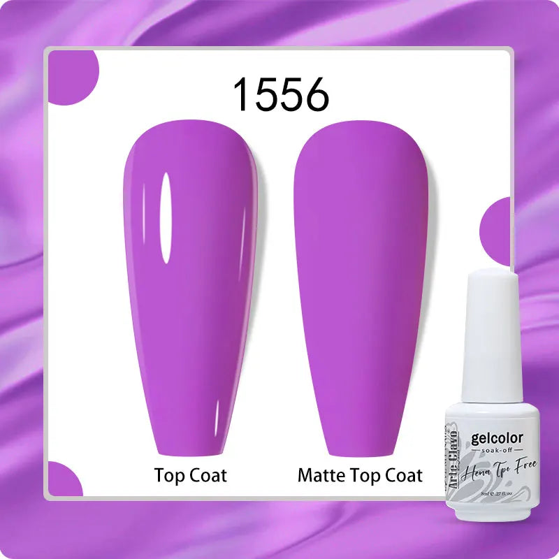 Arte Clavo HEMA TPO White Bottle 180 Colors Series Semi-permanent Gel