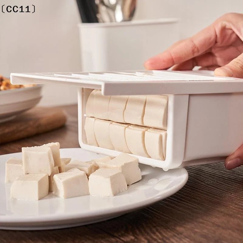 Food Grade Tofu Cutter Quick Even Cutting Non Slip Handle Diced Qme