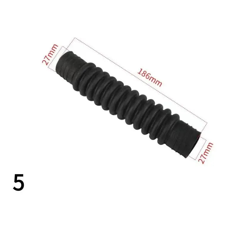 For Washing Machine Inner Drain Pipe Outlet Pipe Black With Extra Lining Flexible Rubber Hose Internal Connection Hose Qme A5