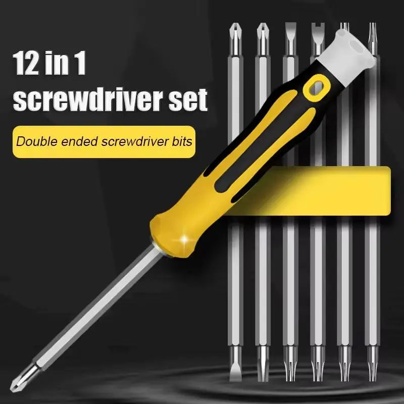 1 Magnetic Precision Screwdriver Multifunctional Bits Electronic Qme