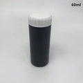 Talcum Powder Bottle Refillable Cosmetic Dispenser Plastic Container Qme Black White