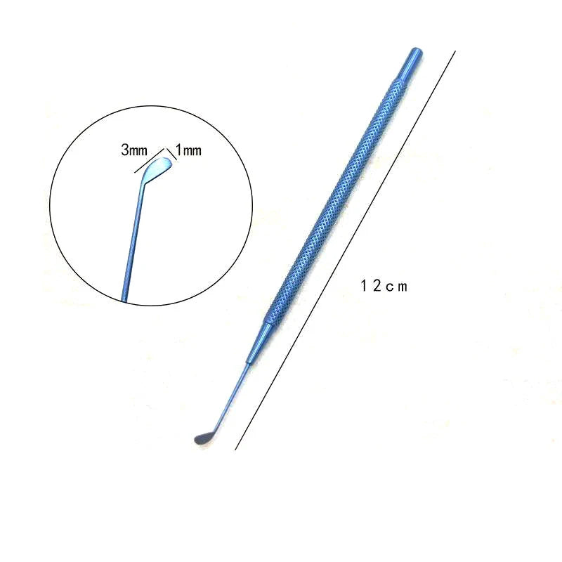 Ophthalmic Surgical Instrument Titanium Corneal Epithelium Spatula Qme