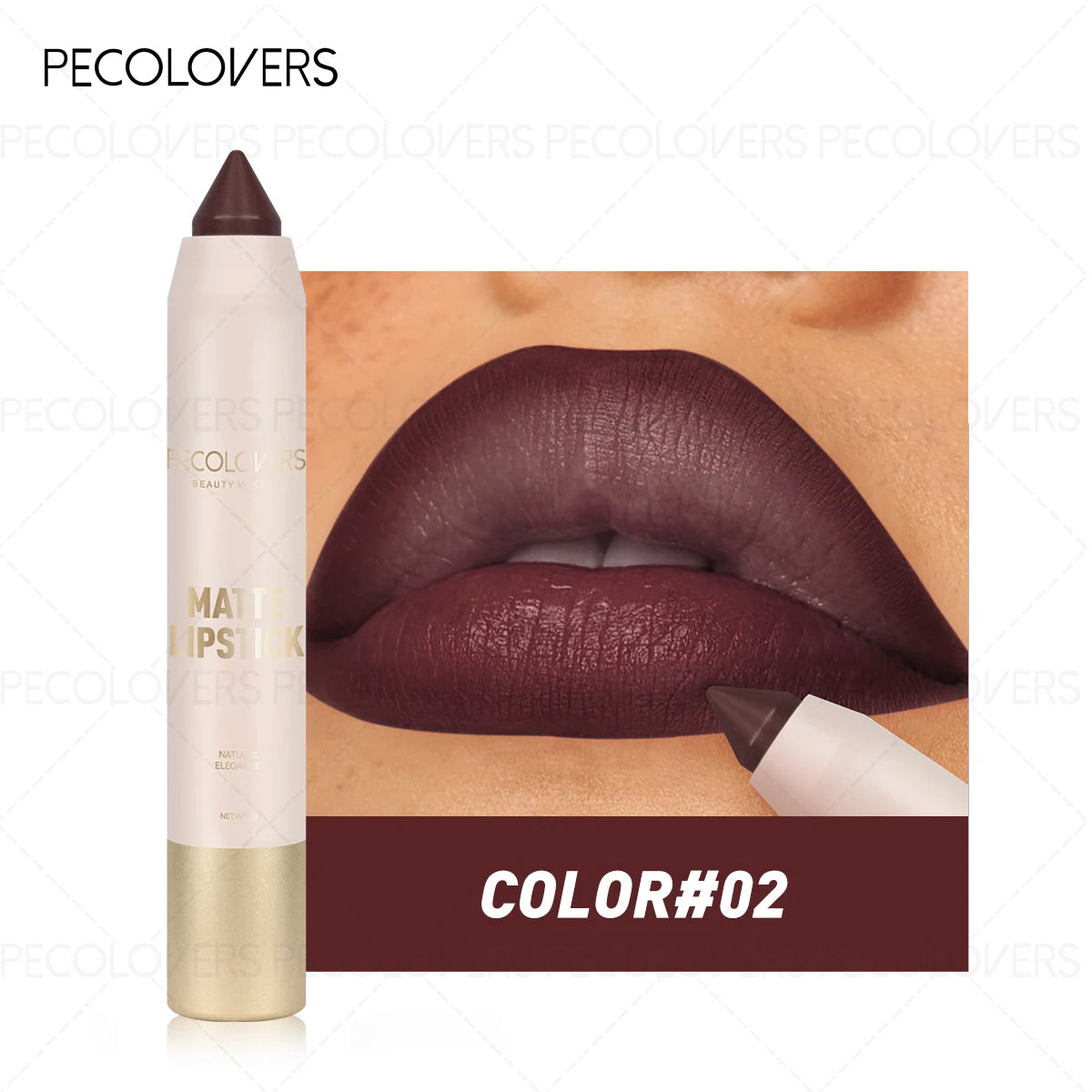 Multi Lipliner Plump Charming Lips Waterproof Sweat Resistant Qme 02