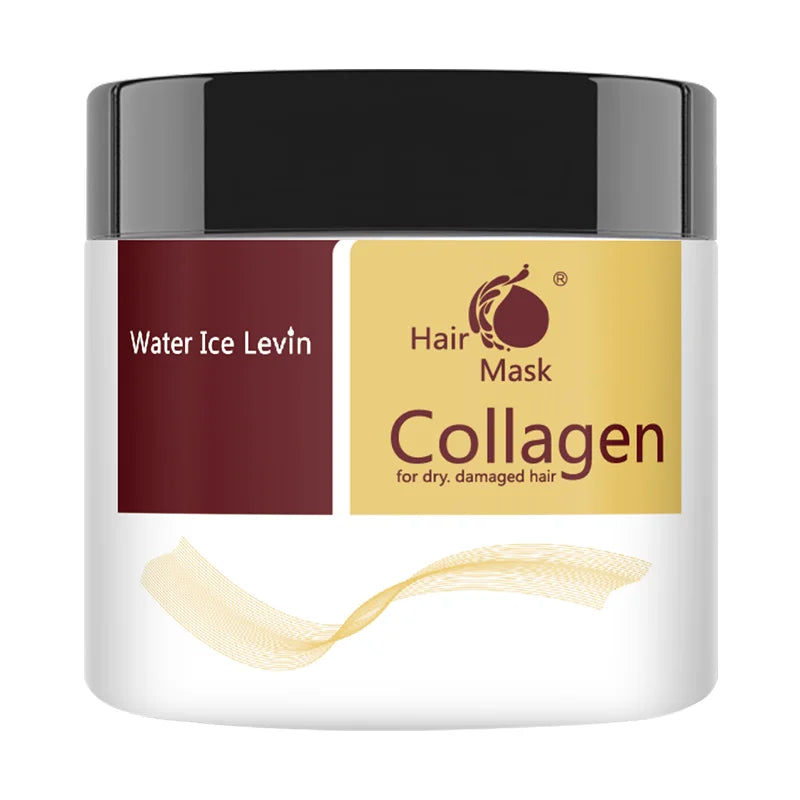 Collagen Hair Care Deep Repair Conditioning Moroccan Argan Oil Hair Mask Essence Suitable for Dry and Damaged Hair Qme A
