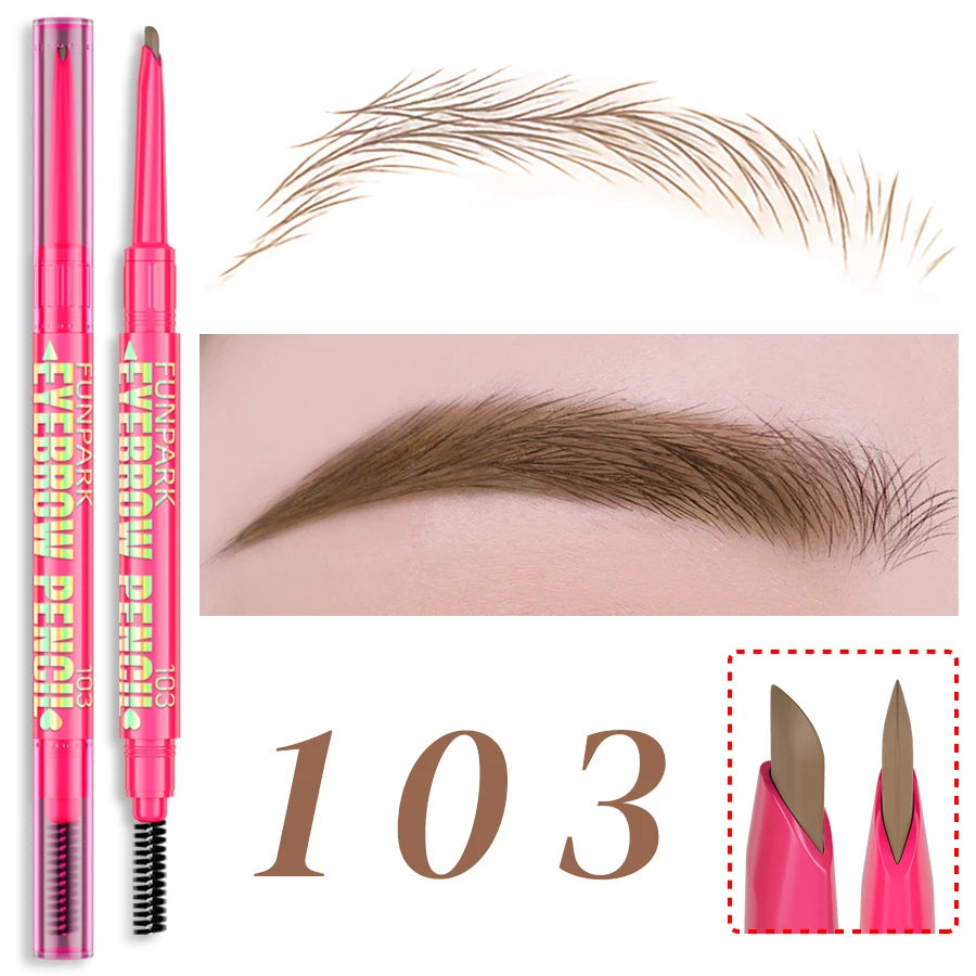 Eyebrow Pencil Professinal Cosmetics Makeup Women 5 Colors Waterproof Qme 103