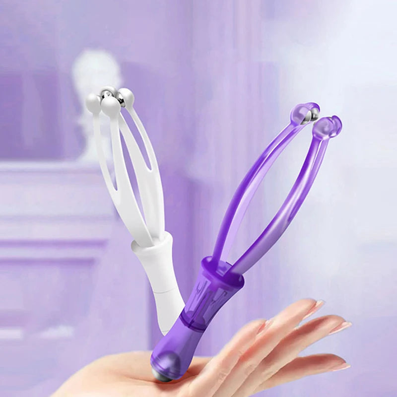 360 Degree Roller Hand Acupuncture Points Finger Joint Massager Qme