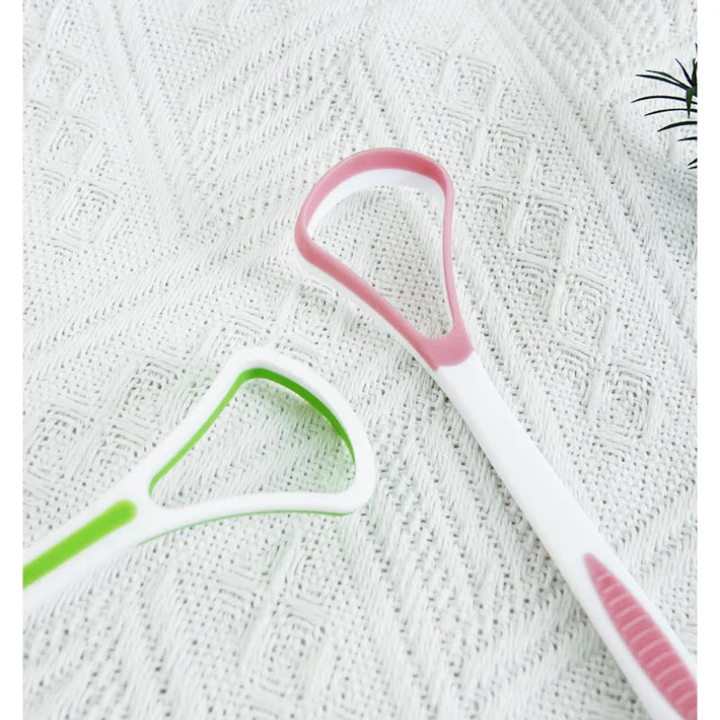 1/5/10/20pcs Grade Tongue Scraper Oral Care Device Removes Thick Coating Food Residue Bad Breath Prevention Tongue Cleaning Qme