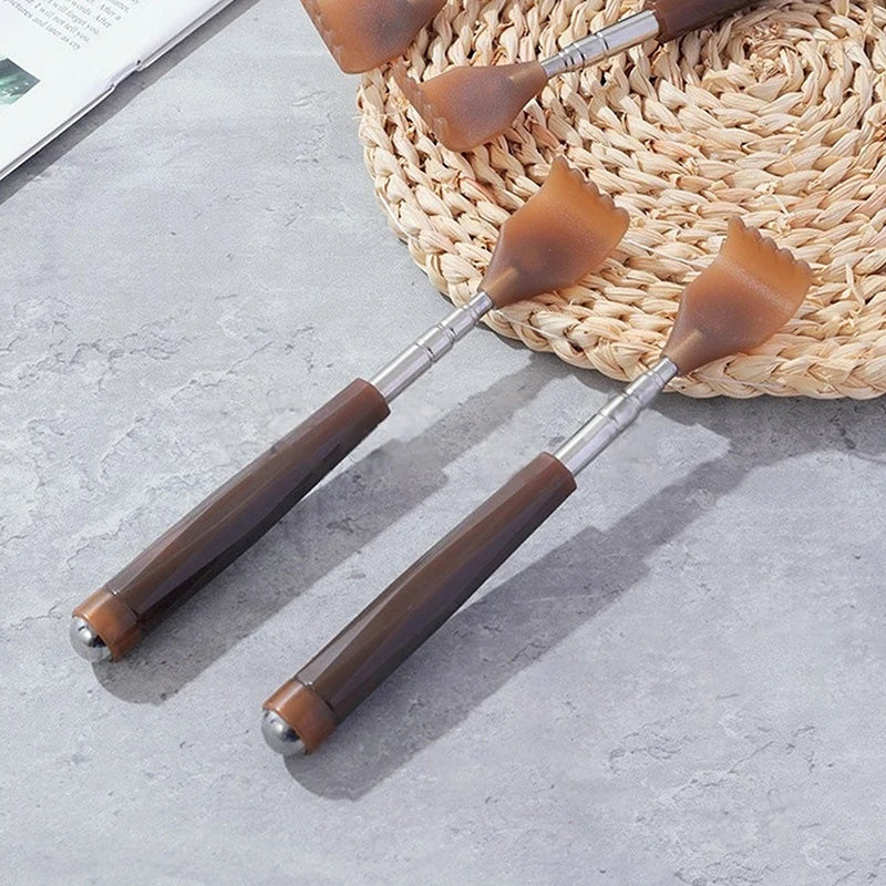 Extendable Magnetic Ball Hackle Back Scratcher Magnet Telescopic Qme