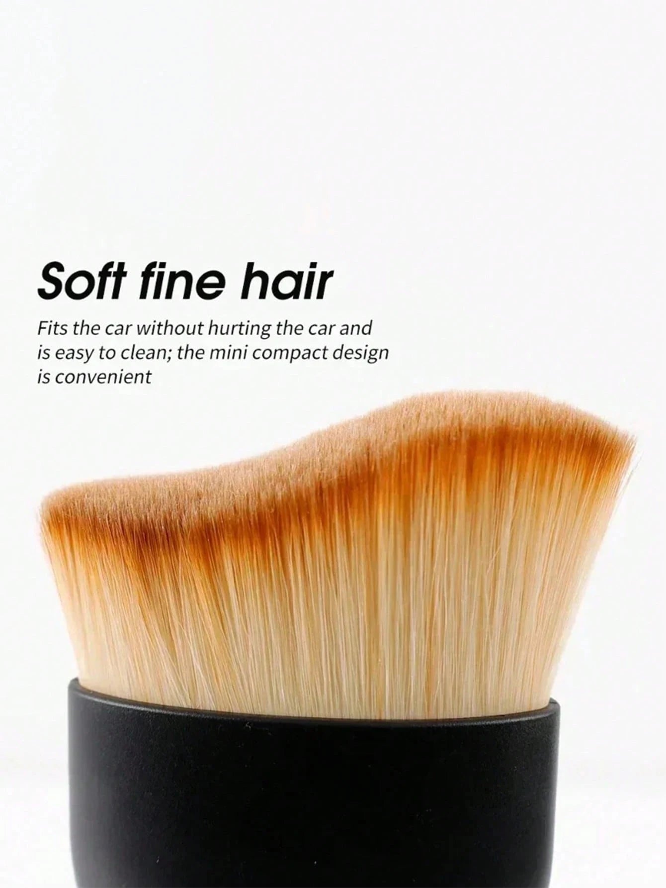 3 2 Black Car Interior Air Vents Dust Cleaning Brush Curve Heels Qme