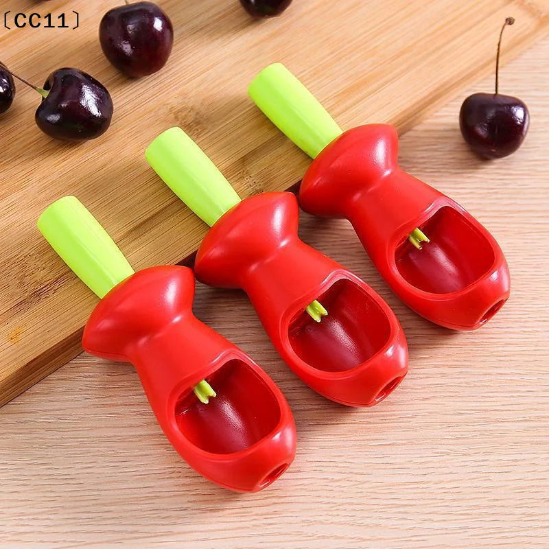 Cherry Pitter Food Grade Plastic Fast Pit Removal Home Baking Jam Qme