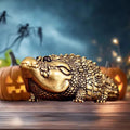 Bronze Crocodile Statue Home Ornaments Retro Copper Animal Figure Qme Default Title