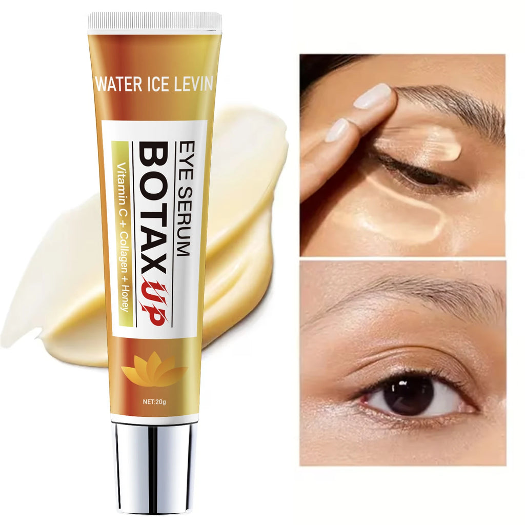 Bee Venom & Caffeine Eye Cream for Dark Circles & Puffiness, Anti-Wrinkle & Brightening, All Skin Types. Qme