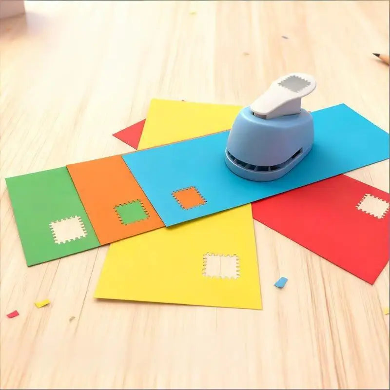 Stamp Border DIY Punch Shape Craft Puncher Embossing Machine Easy Qme