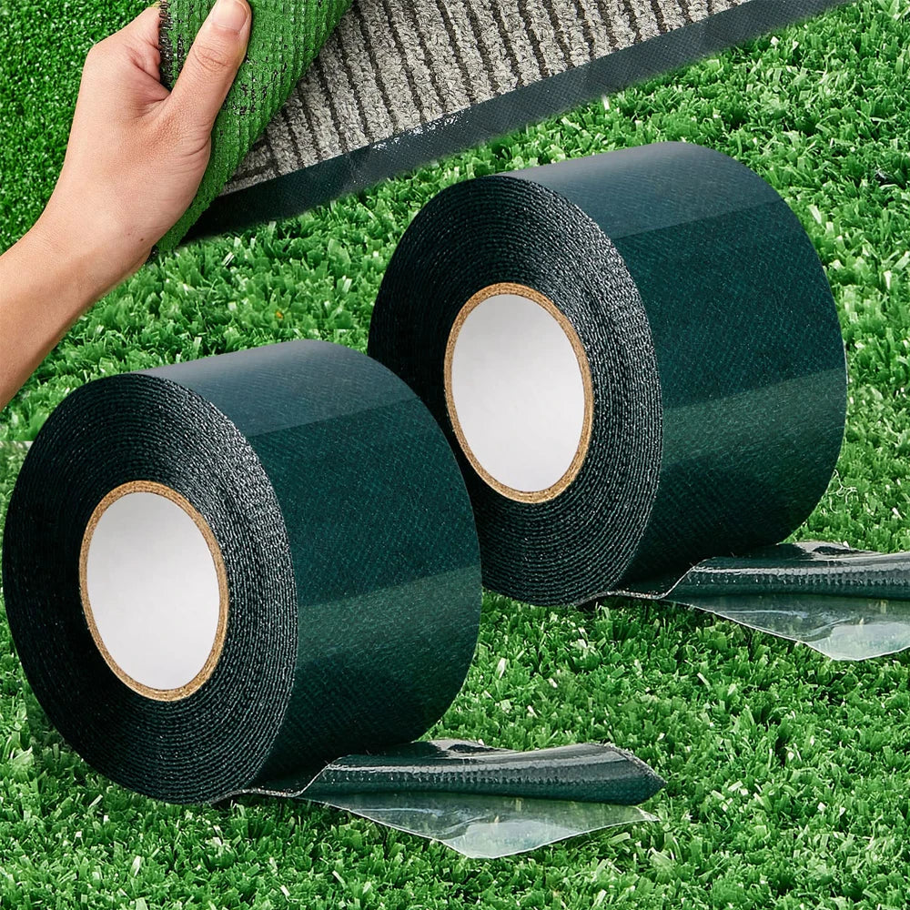 Double Side Artificial Turf Seam Tape Self-Adhesive Tape Jointing Tape High Viscosity Wear Resistant Lawn Greening Cloth Tape Qme