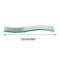 Dog Comb Pet Grooming Hair Removal Curved Comb Pet Comb Metal Teeth Comb for Dogs & Cats Pet Hair Comb for Home Grooming Removes Qme Green CN