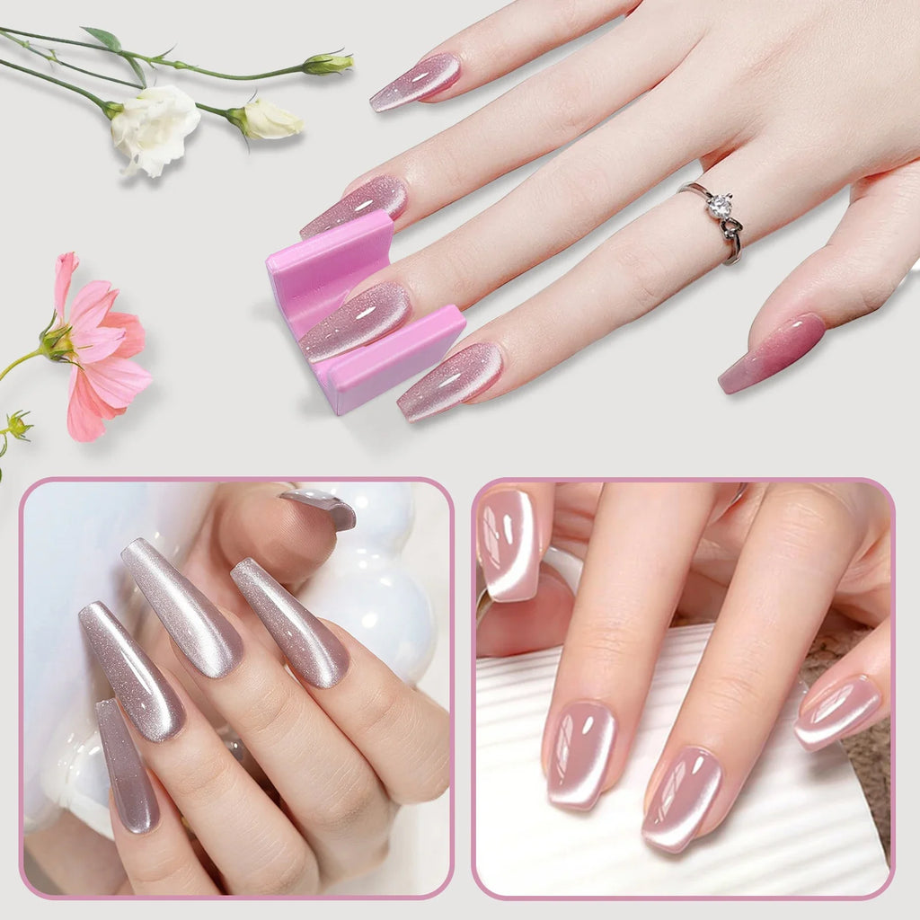 Cat Eye Magnet Tool Nail Art Cat Eye Magnet Stick For Cat Eye Gel Effect Special Velvet 5D Manicure Salon DIY Magnetic Tool Qme