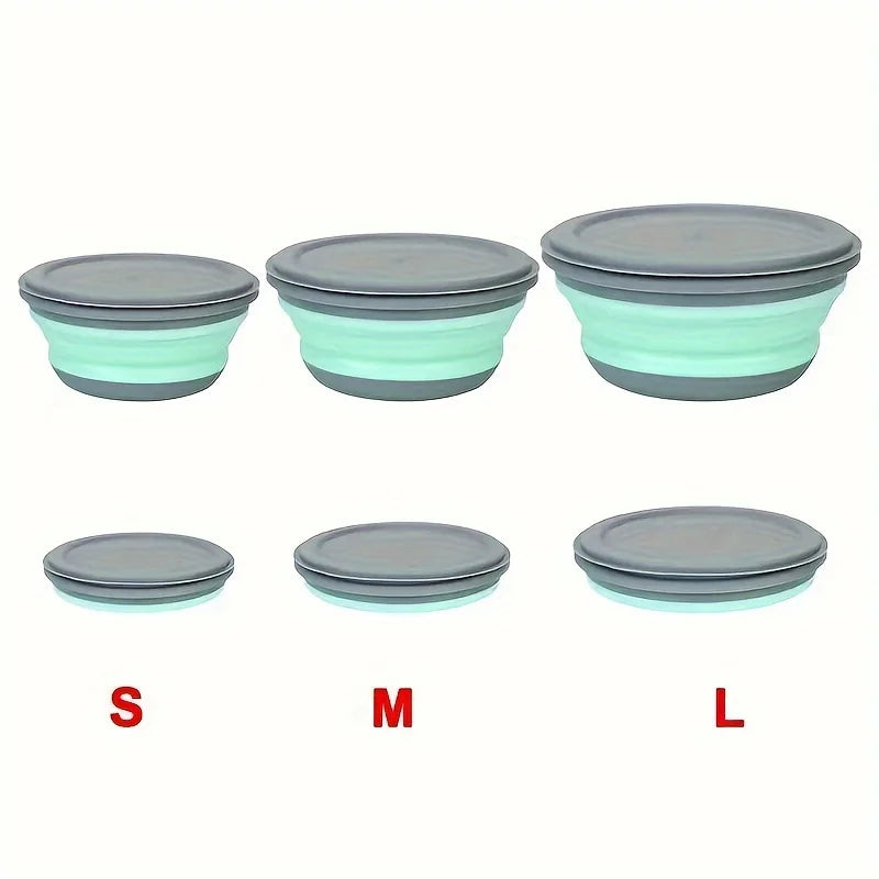 3pcs of Bowls for Indoor And Outdoor Use, Suitable for Kitchen, Travel, And Camping Qme