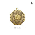 Taoism Bagua Diagrams Pendant Chinese Amulet Yin Yang Divination Qme L