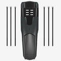 1pc Bicycle Mudguard, Mountain Bike Front And Rear Universal Mudguard, Bicycle Accessories Qme black