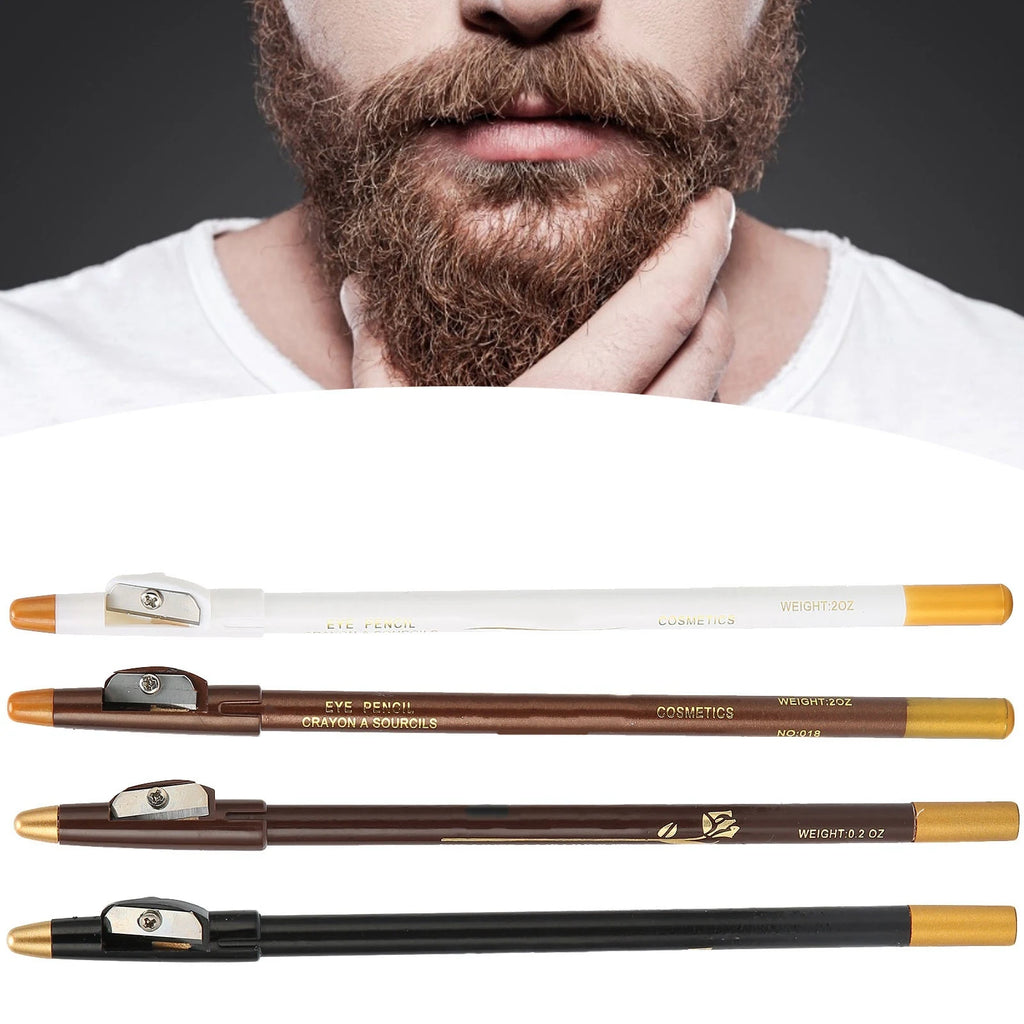 Professional Beard Pencil Filler Household Beard Pencil Liner Shaping Styling Tool Beard Pencil Filler Beard Shaping Pencil Qme