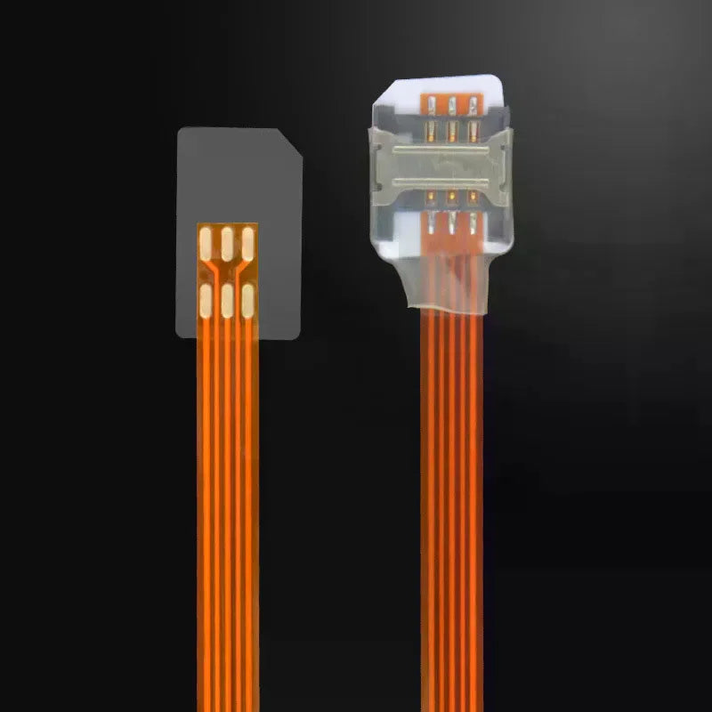 2FF SIM Standard Positive Reverse Extension Cord Mobile Phone Signal Qme