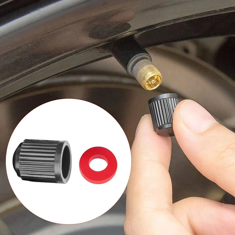 Car Motorcycles Bike Bicycle Universal Valve Cap Plastic Wheel Tire Qme