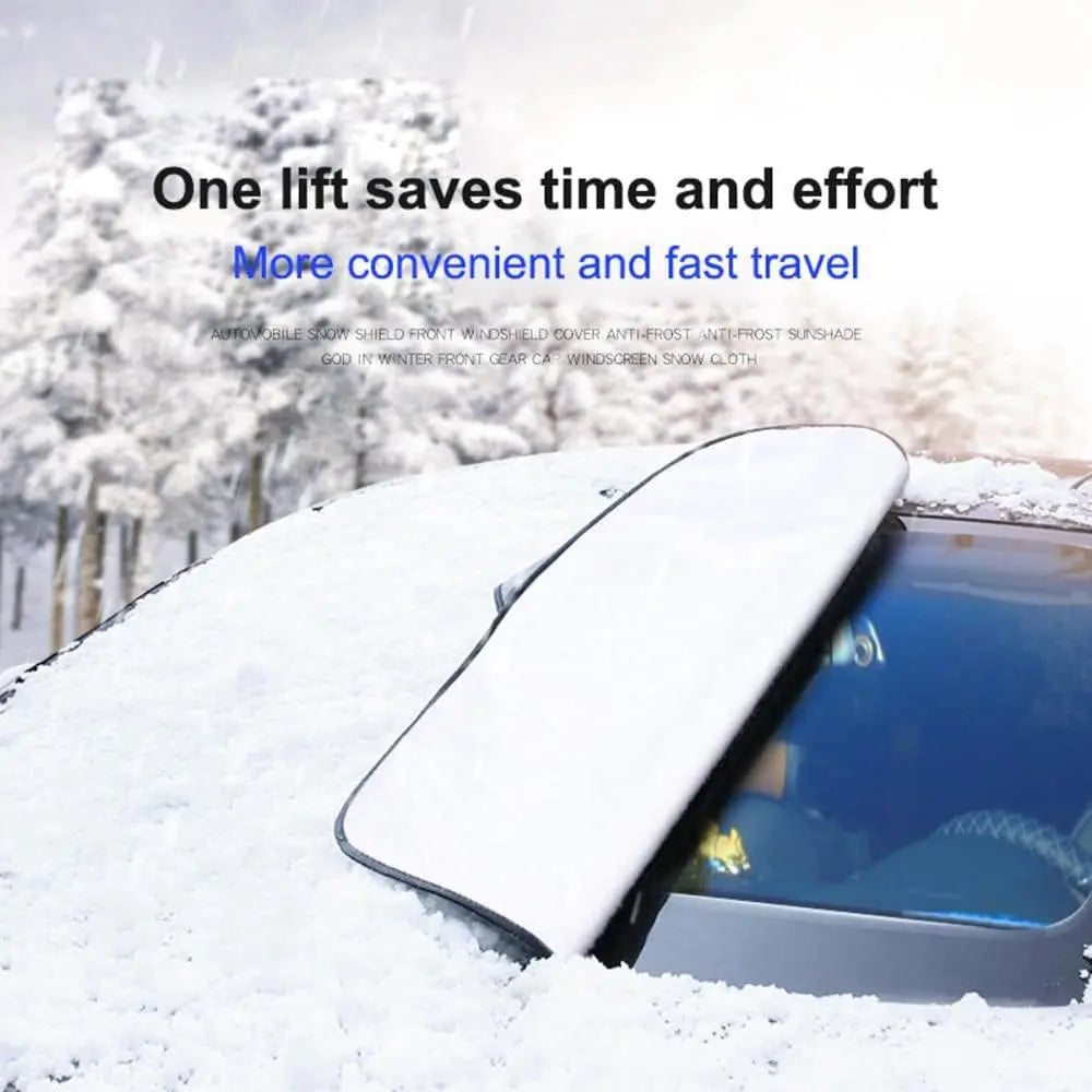 Foldable Car Windshield Sunshade with Storage Pouch,Car Front Window for Top Blocks UV Rays and Sun Heat ,Keeps Vehicle Cooler Qme