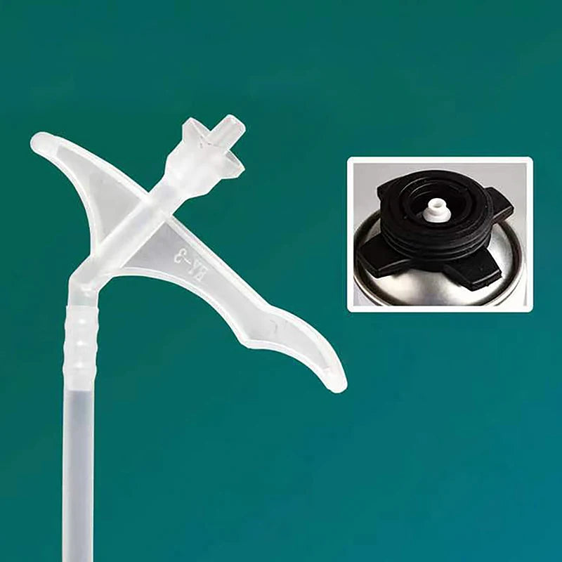 Spray Foam Nozzle Tubes Gap Filling Polyurethane Application Glue Gun Qme