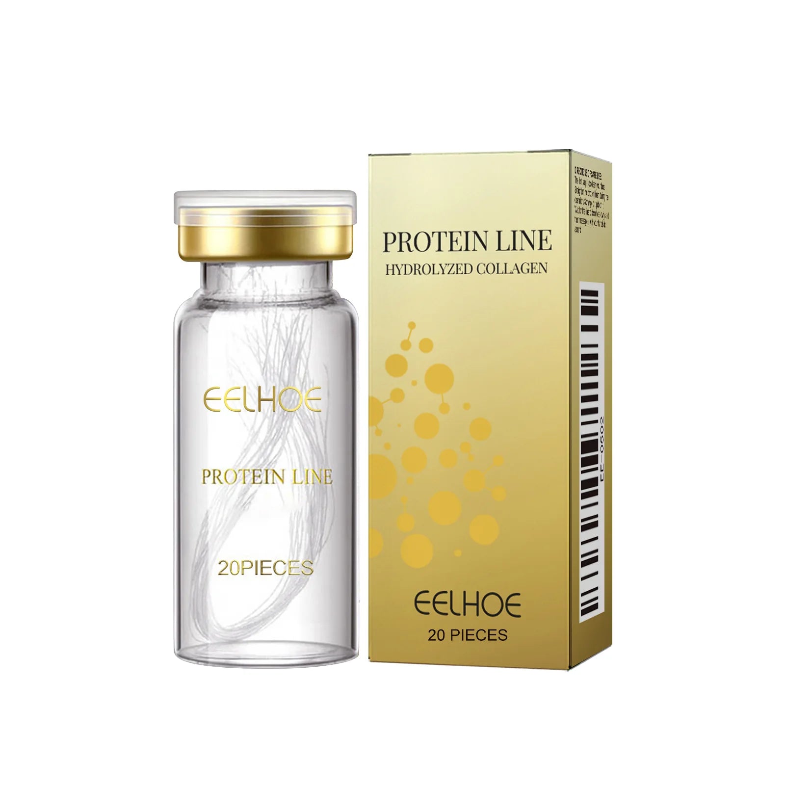 Protein Thread Lifting Set Fade Fine Lines Wrinkle Absorbable Protein Threads Collagen Face Filler Firming Moisturizing Serum Qme 1pc
