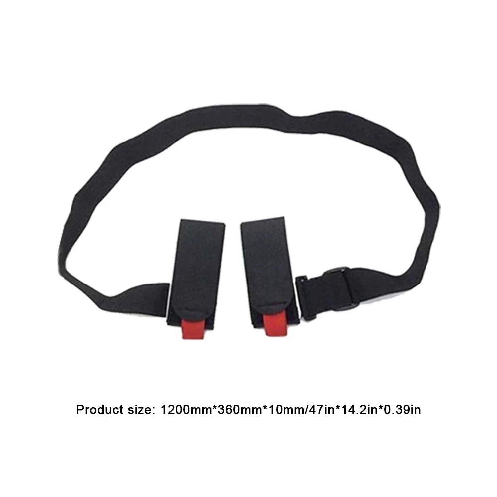 Ski Shoulder Carrier Strap Adjustable Ski Strap & Pole Carrier Portable Ski Holder Straps Skiing Accessories Qme