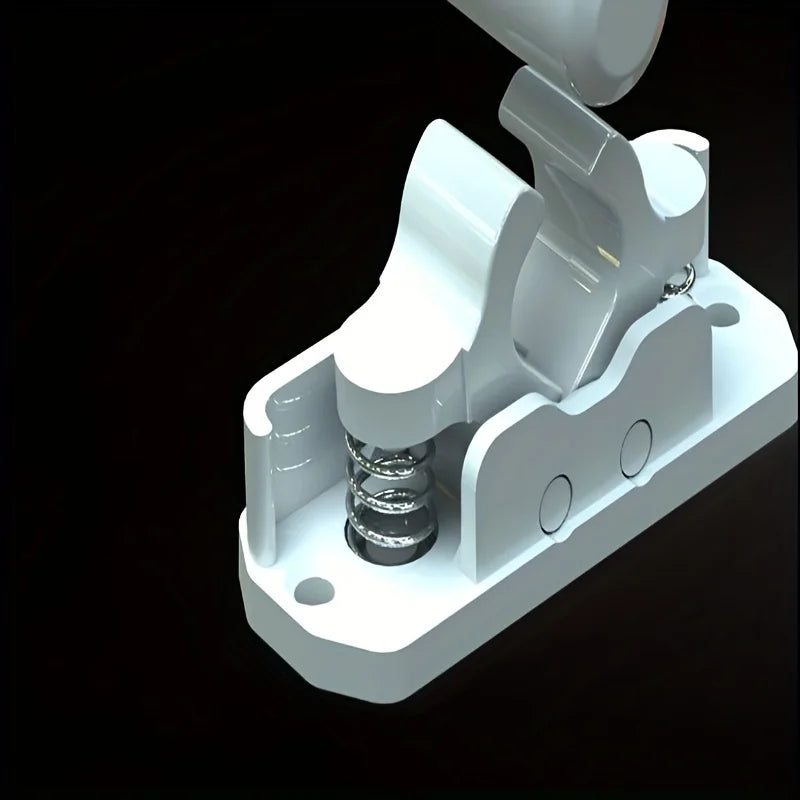 1 T-shaped suction lock bracket for the rear door of a camper van, used as a door handle for camper vans, a silent buffer Qme
