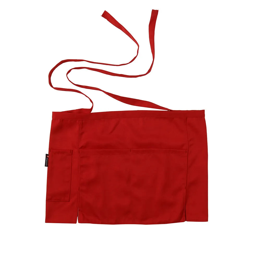 Waist Short Apron Hotels Restaurant Cafe Waiters and Waitresses Uniforms Aprons Multi Color Solid Color Anti Fouling Apron Qme