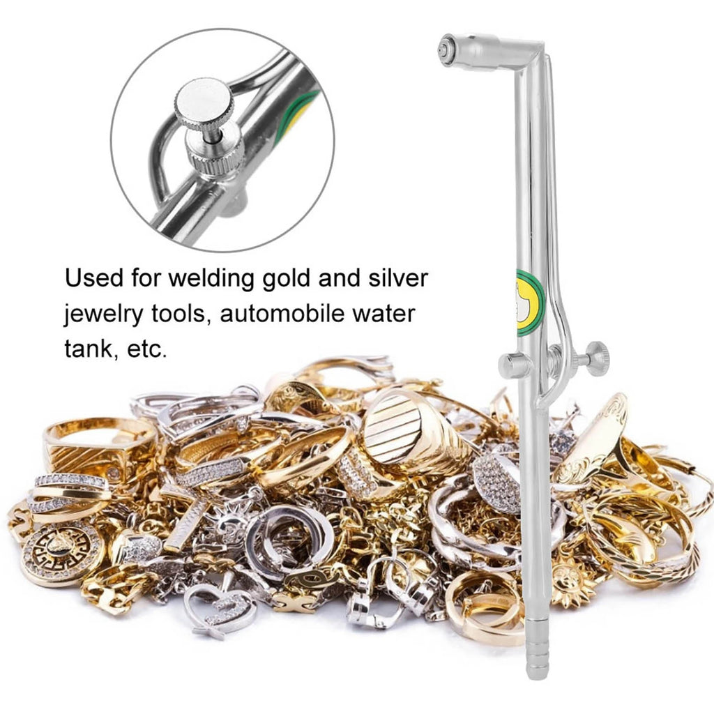 Jewelry Welding Torch Practical Jewelry Making Equipment Copper Welding Torch Soldering Tool Flame Gun Qme