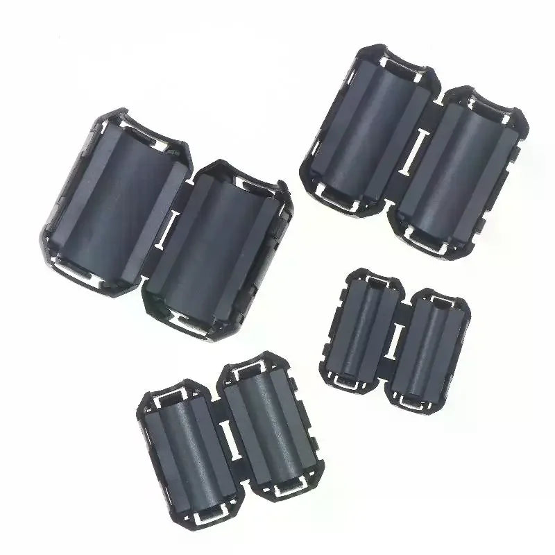 5 Ring Wiring Cable Clamp Tools 3 5- Toroidal Core Ferrite Bead Clip Qme